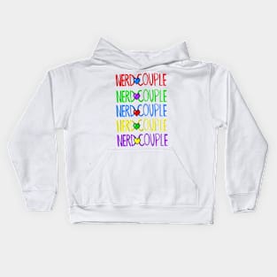 Nerd Couple 8-Bit Kids Hoodie